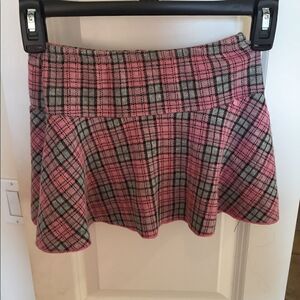 Girls Plaid Skirt 